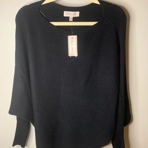 NWT Philosophy black sweater